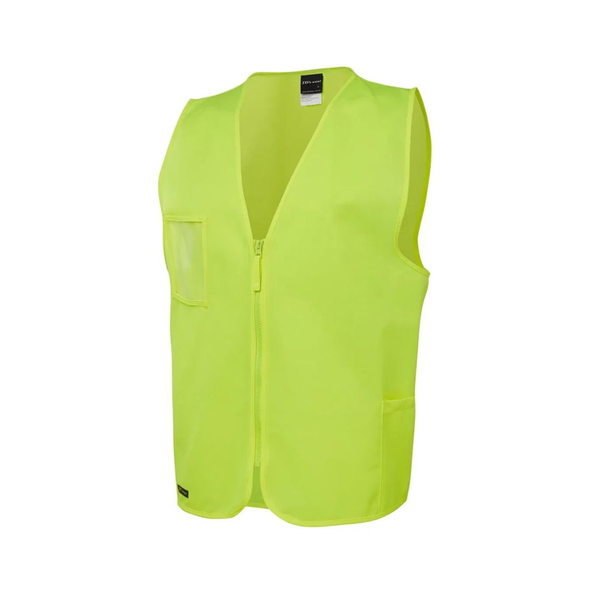 JB's HiVis Zip Safety Vest