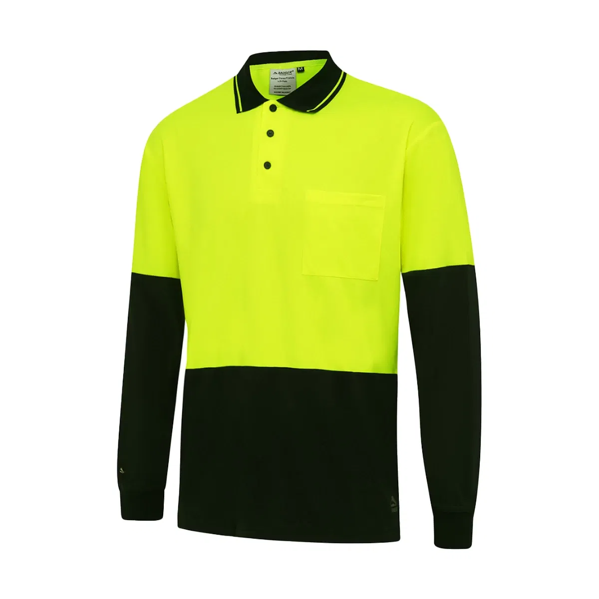 Badger Corex® Men's HiVis L/S Polo - Image 2
