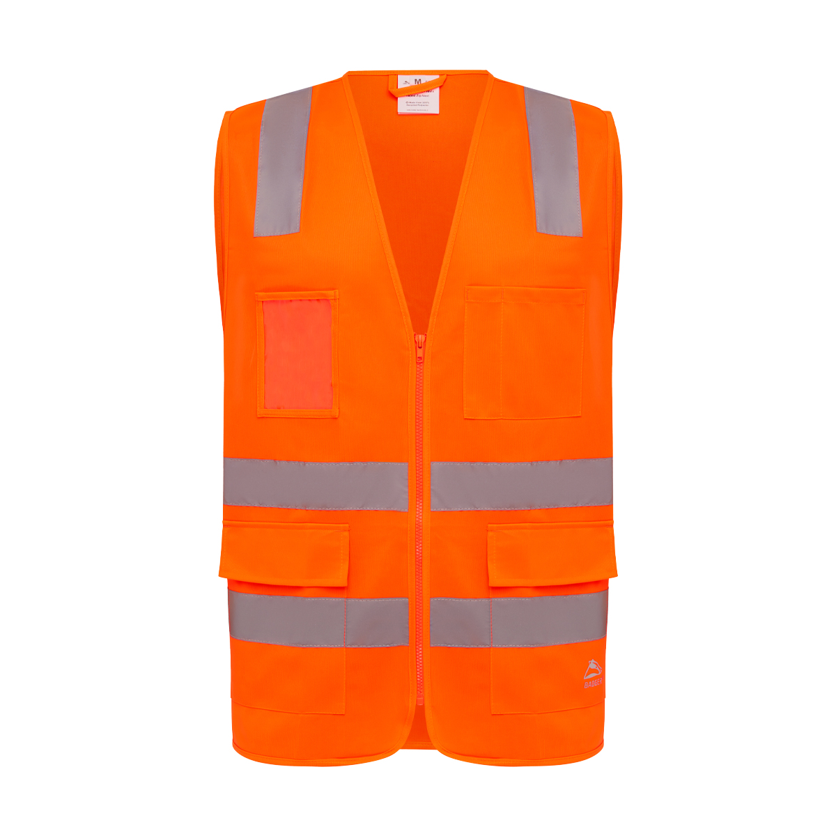 Badger Corex® Zip HiVis Taped Vest - Image 4