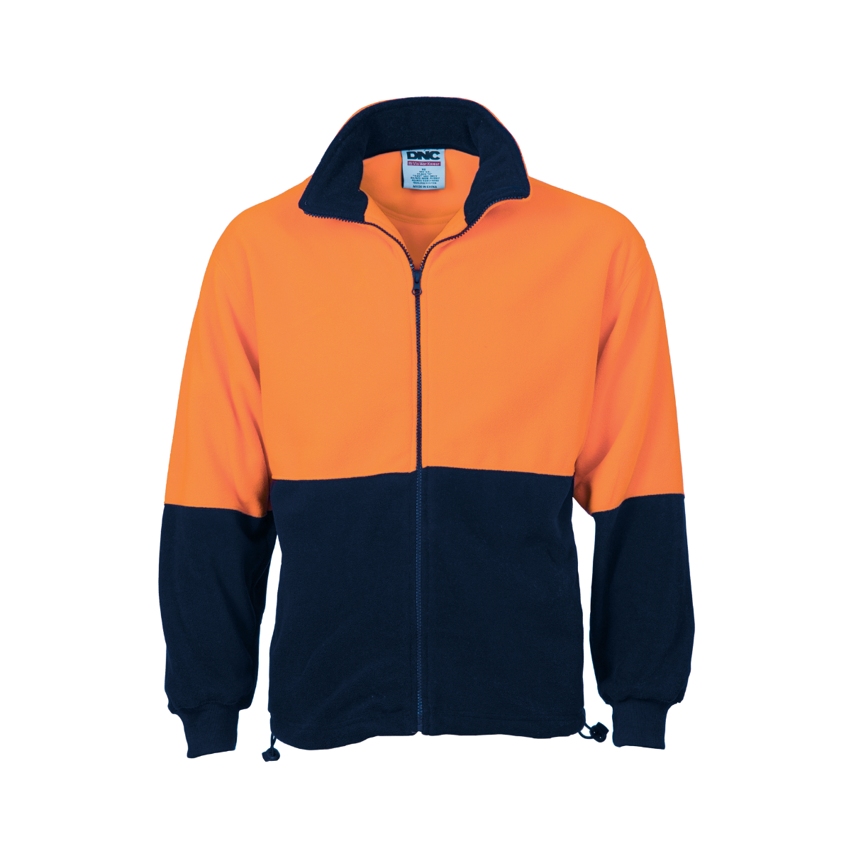 DNC HiVis Full Zip Polar Fleece Jumper
