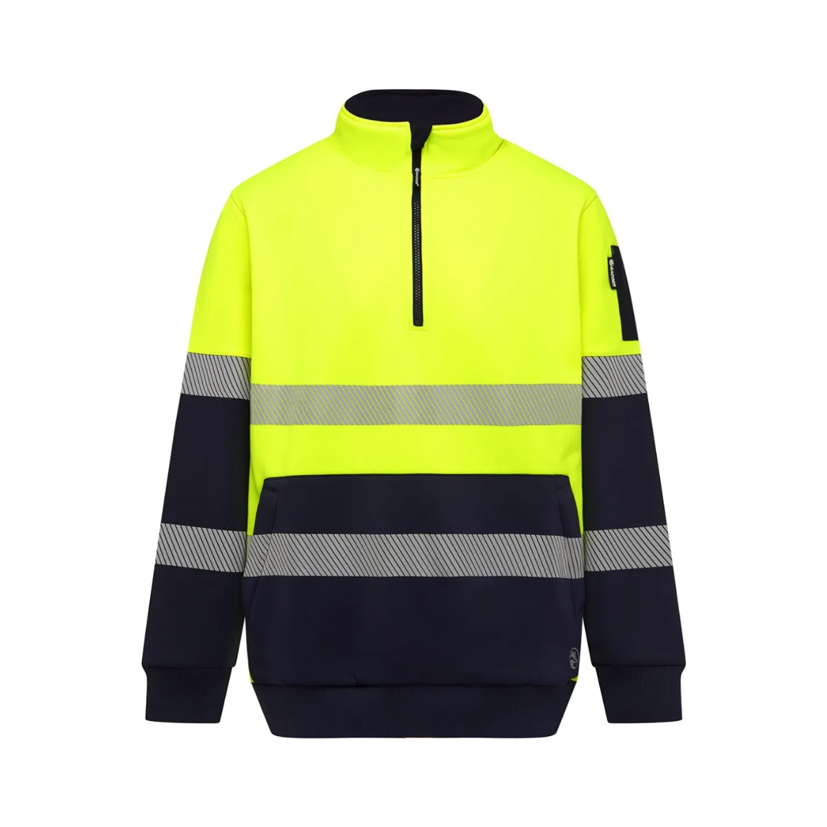 Test1 Test1 Badger Corex® Mens 1/2 Zip HiVis Taped Jumper